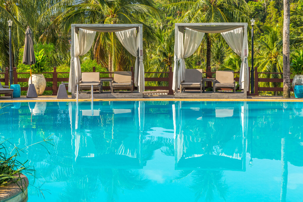 Relax Beach Chair Near By Swimming Pool 2024 10 14 05 18 33 Utc