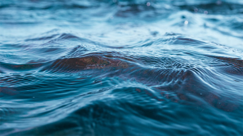 Blue Ocean Waves